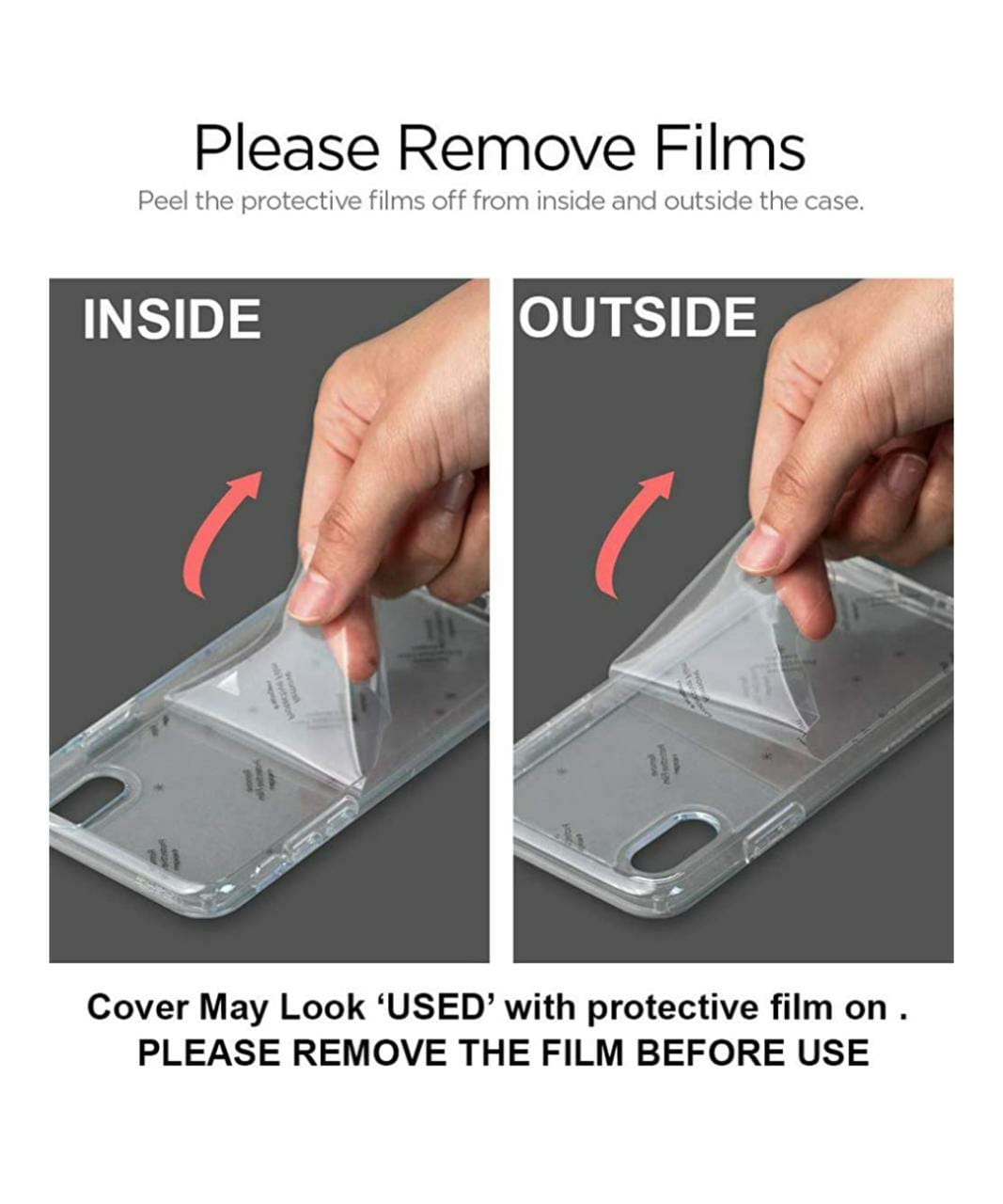 ShockProof Transparent Silicone Back cover For Vivo Y50 / Y30