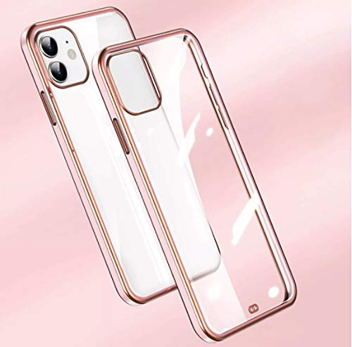 Electro Silicone Series Back cover Case For iphone 12 Pro - Pink