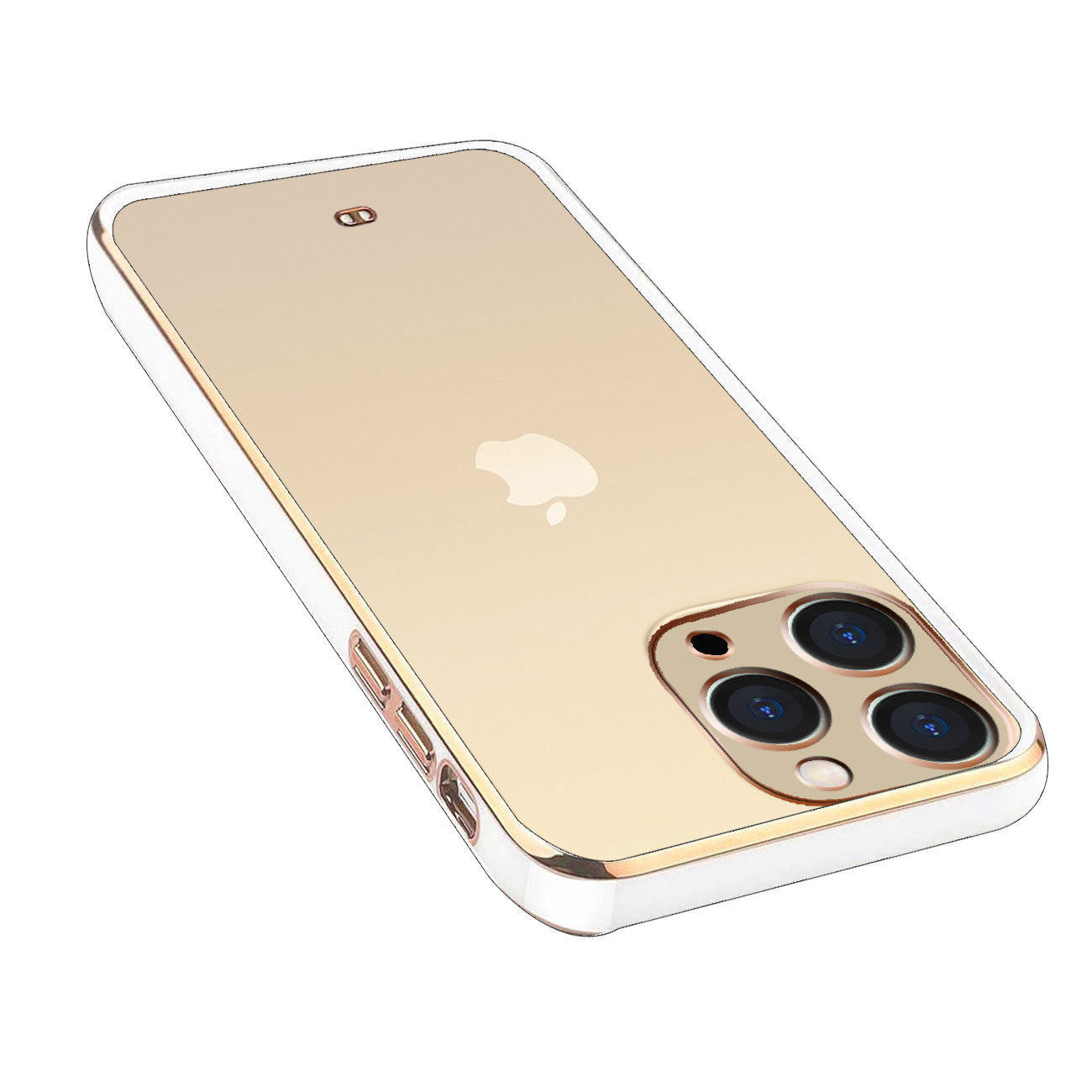 Electro Silicone Series Back cover Case For iphone 11 Pro - White
