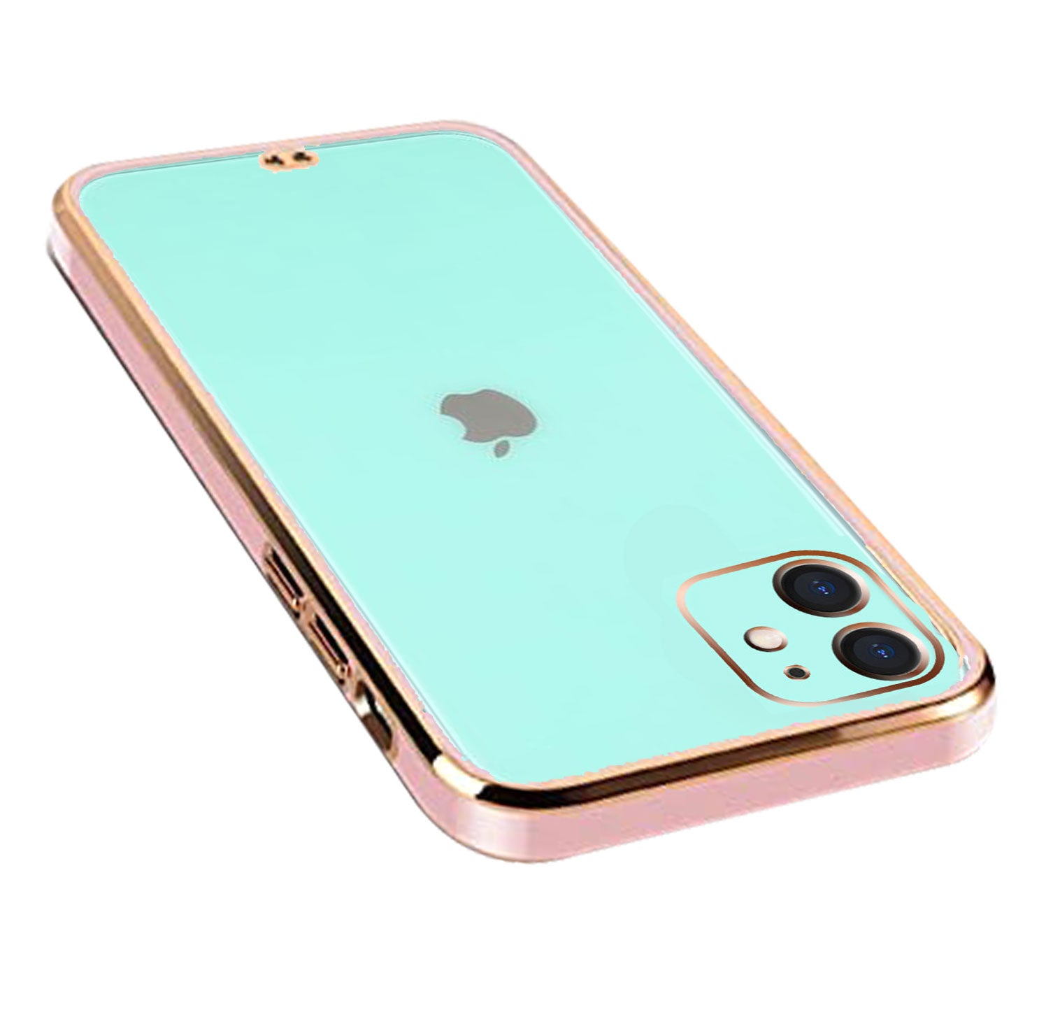 Electro Silicone Series Back cover Case For iphone 11 - Pink