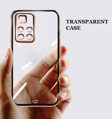 Electro Silicone Series Back cover Case For Xiaomi 11i 5G / 11i HyperCharge 5G - Black