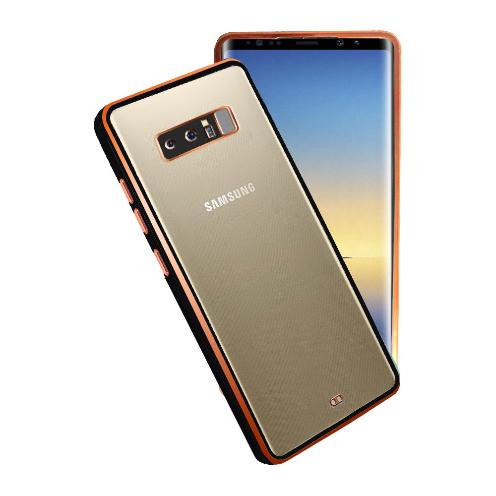 Electro Silicone Series Back cover Case For Samsung Galaxy Note 9 - Black