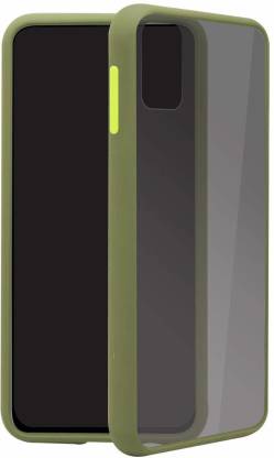 Samsung M51 Smoke  silicone Frosted Back cover case - Green