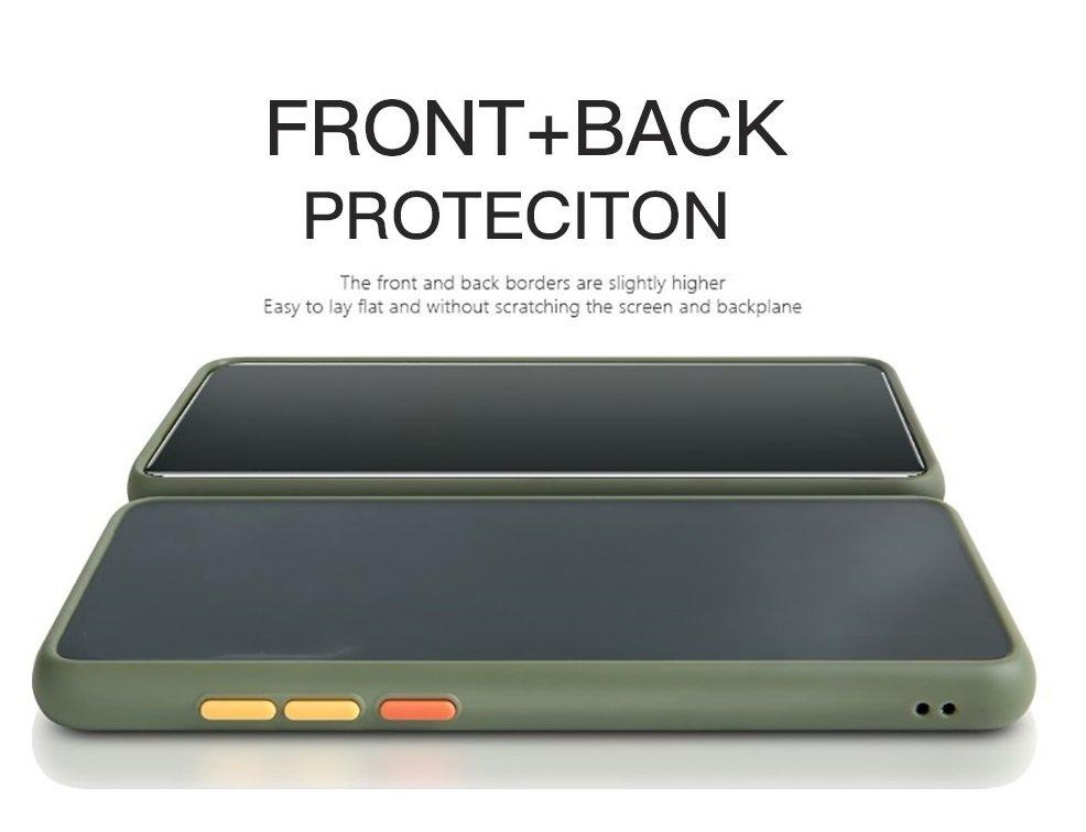 Smoke Frosted Back cover For OnePlus Nord - Green